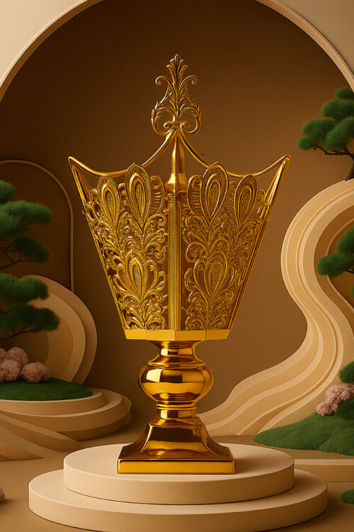 RoyalGold Electric Bukhoor Burner – Classic Arabic Incense Warmer