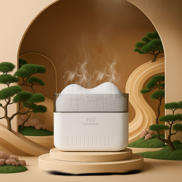 H₂O Ultrasonic Cool Mist Humidifier – Soft Glow Edition